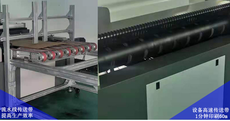 流水線傳送帶，提高生產效率，設備高速傳送帶，1分鐘可以精確打印60米