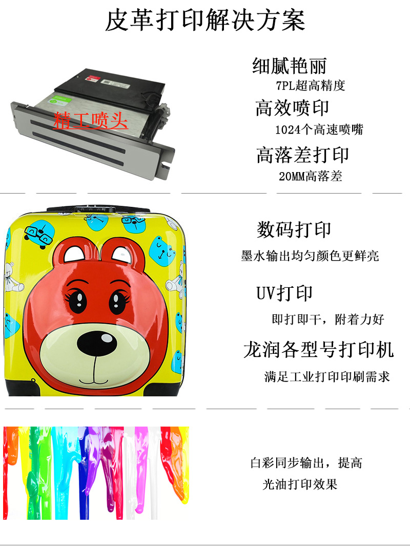 皮革打印解決方案，皮具箱包打印方案