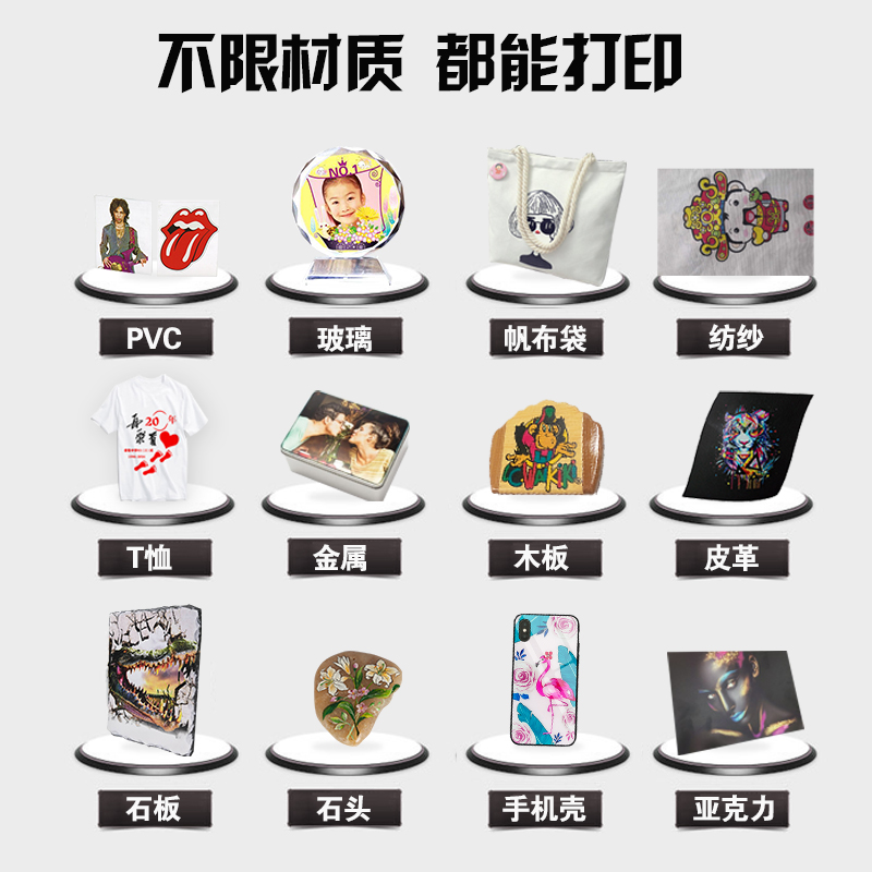 不限材質(zhì)，都能打印